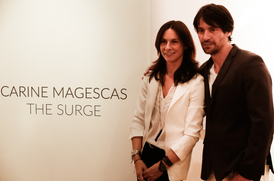 Carine Magescas @ "The Surge" Opening Reception